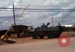 Image of V-100 armored Commando car Long Binh Vietnam, 1967, second 22 stock footage video 65675027025