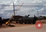 Image of V-100 armored Commando car Long Binh Vietnam, 1967, second 23 stock footage video 65675027025