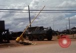 Image of V-100 armored Commando car Long Binh Vietnam, 1967, second 25 stock footage video 65675027025