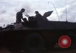 Image of V-100 armored Commando car Long Binh Vietnam, 1967, second 43 stock footage video 65675027025