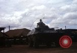 Image of V-100 armored Commando car Long Binh Vietnam, 1967, second 51 stock footage video 65675027025