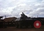 Image of V-100 armored Commando car Long Binh Vietnam, 1967, second 52 stock footage video 65675027025