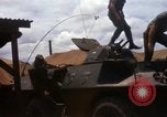 Image of V-100 armored Commando car Long Binh Vietnam, 1967, second 59 stock footage video 65675027025