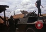 Image of V-100 armored Commando car Long Binh Vietnam, 1967, second 60 stock footage video 65675027025