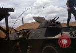 Image of V-100 armored Commando car Long Binh Vietnam, 1967, second 61 stock footage video 65675027025