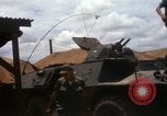 Image of V-100 armored Commando car Long Binh Vietnam, 1967, second 62 stock footage video 65675027025