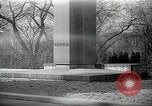 Image of President Wilson's statue Czechoslovakia, 1938, second 1 stock footage video 65675027045