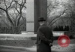 Image of President Wilson's statue Czechoslovakia, 1938, second 4 stock footage video 65675027045