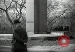 Image of President Wilson's statue Czechoslovakia, 1938, second 5 stock footage video 65675027045