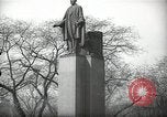 Image of President Wilson's statue Czechoslovakia, 1938, second 8 stock footage video 65675027045
