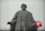 Image of President Wilson's statue Czechoslovakia, 1938, second 15 stock footage video 65675027045