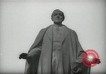 Image of President Wilson's statue Czechoslovakia, 1938, second 17 stock footage video 65675027045