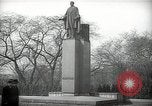 Image of President Wilson's statue Czechoslovakia, 1938, second 18 stock footage video 65675027045