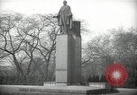 Image of President Wilson's statue Czechoslovakia, 1938, second 22 stock footage video 65675027045