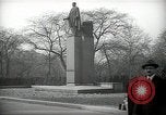 Image of President Wilson's statue Czechoslovakia, 1938, second 24 stock footage video 65675027045