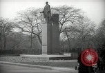 Image of President Wilson's statue Czechoslovakia, 1938, second 26 stock footage video 65675027045