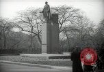 Image of President Wilson's statue Czechoslovakia, 1938, second 27 stock footage video 65675027045