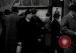 Image of busy market street Prague Czechoslovakia, 1938, second 9 stock footage video 65675027046
