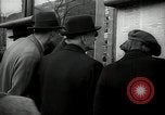 Image of busy market street Prague Czechoslovakia, 1938, second 11 stock footage video 65675027046