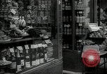 Image of busy market street Prague Czechoslovakia, 1938, second 17 stock footage video 65675027046