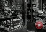 Image of busy market street Prague Czechoslovakia, 1938, second 19 stock footage video 65675027046