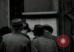 Image of busy market street Prague Czechoslovakia, 1938, second 25 stock footage video 65675027046