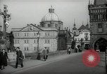 Image of old buildings Prague Czechoslovakia, 1938, second 3 stock footage video 65675027048