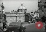 Image of old buildings Prague Czechoslovakia, 1938, second 4 stock footage video 65675027048