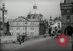 Image of old buildings Prague Czechoslovakia, 1938, second 6 stock footage video 65675027048