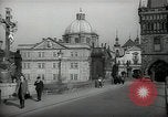 Image of old buildings Prague Czechoslovakia, 1938, second 8 stock footage video 65675027048
