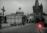 Image of old buildings Prague Czechoslovakia, 1938, second 11 stock footage video 65675027048