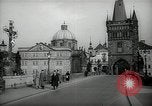 Image of old buildings Prague Czechoslovakia, 1938, second 16 stock footage video 65675027048