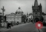 Image of old buildings Prague Czechoslovakia, 1938, second 18 stock footage video 65675027048