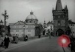 Image of old buildings Prague Czechoslovakia, 1938, second 19 stock footage video 65675027048
