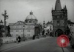 Image of old buildings Prague Czechoslovakia, 1938, second 22 stock footage video 65675027048