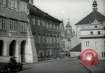 Image of old buildings Prague Czechoslovakia, 1938, second 26 stock footage video 65675027048