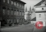 Image of old buildings Prague Czechoslovakia, 1938, second 32 stock footage video 65675027048