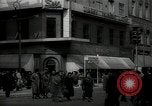 Image of busy street Czechoslovakia, 1938, second 28 stock footage video 65675027052