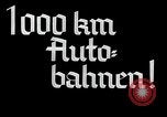 Immagine di Hitler inaugura 1000 km di autobahn Breslau Germania, 1936, secondo 5 filmato di repertorio 65675027056