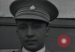 Standbild Der äthiopischen Luftwaffe commander Oberst John C Robinson Äthiopien, 1935, aus Sekunde 18 historischem Filmmaterial Videoclip 65675027063