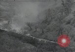 Standbild Amerikanische Sherman Panzer wirft Staub wie es entlang der Piste in Italien Laufwerke Scauri Italien, 1944, aus Sekunde 13 historischem Filmmaterial Videoclip 65675027073