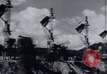Image of construction of dams France, 1950, second 41 stock footage video 65675027081