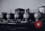 Image of Petroleum storage units Italy, 1950, second 4 stock footage video 65675027086