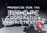 Image of European recovery after war Europe, 1950, second 11 stock footage video 65675027087