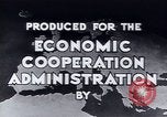 Image of European recovery after war Europe, 1950, second 13 stock footage video 65675027087