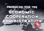 Image of European recovery after war Europe, 1950, second 18 stock footage video 65675027087