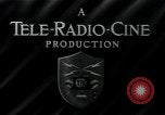 Standbild Mann in der Stadt Mazamet in Frankreich, 1950, aus Sekunde 15 historischem Filmmaterial Videoclip 65675027105