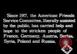 Image of American Friends Service Committee members France, 1923, second 17 stock footage video 65675027111