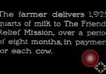 Image of American Friends Service Committee providing milk to children Europe, 1923, second 27 stock footage video 65675027113