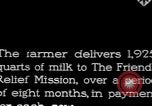 Image of American Friends Service Committee providing milk to children Europe, 1923, second 34 stock footage video 65675027113